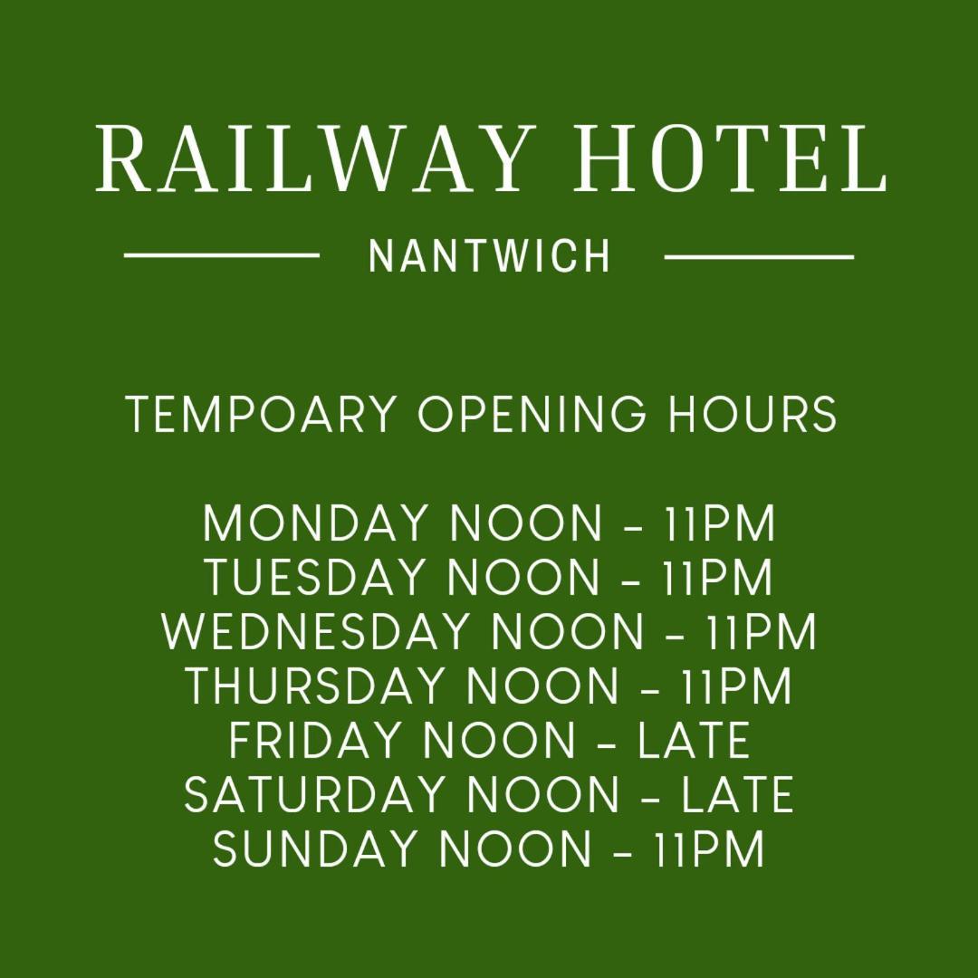 The Railway Hotel Nantwich Extérieur photo